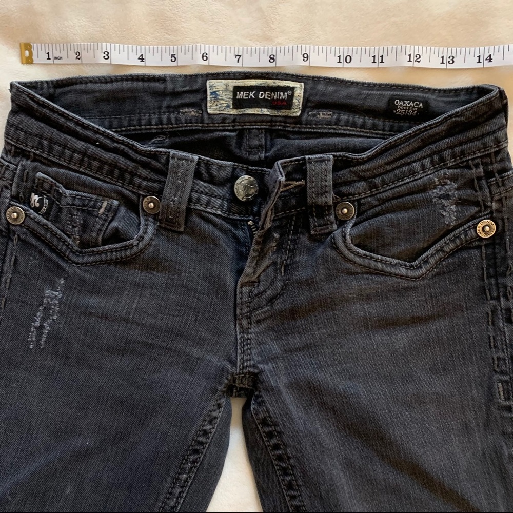 Mek Oaxaca Boot Cut Jeans Size 26 - Picture 2 of 4